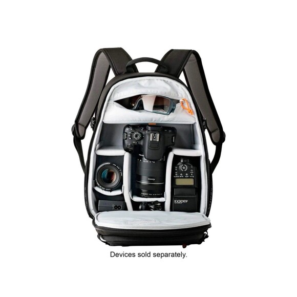 Lowepro - Tahoe BP 150 Camera Backpack-Charcoal - Gray Carrying BackPack - Picture 3 of 7